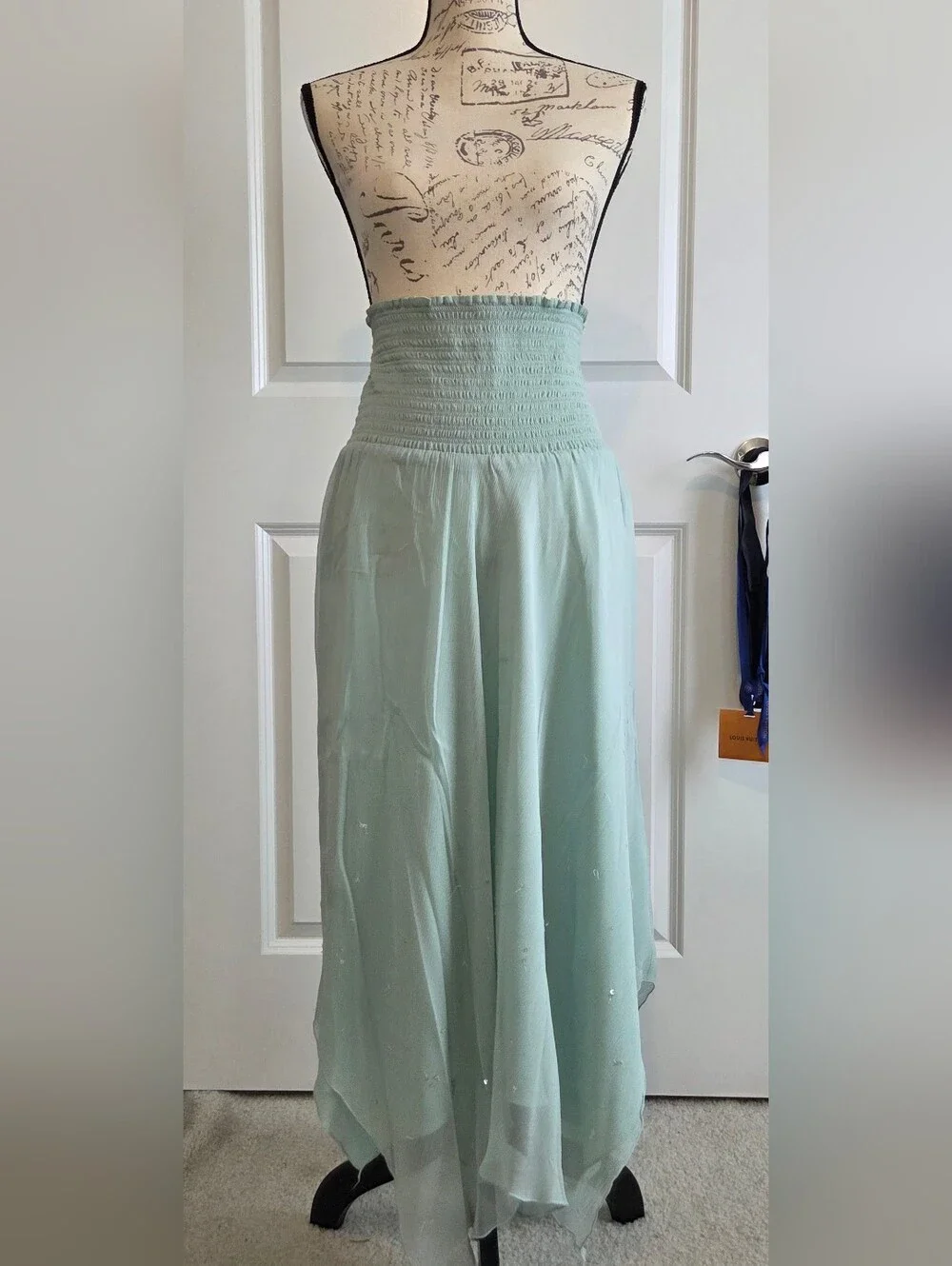 JLo Strapless Handkerchief Dress - Picture 6 of 8